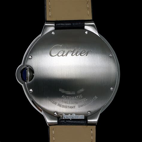 cartier ballon bleu caseback